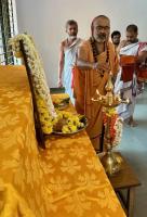 Inauguration of new guest house at Shirali by H H Swamiji (10 April 2025)